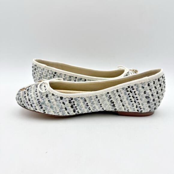 Sam Edelman Kids Felicia Ballet Flats US 2 M EU 33.5 Taupe Vegan Leather NIB - Picture 7 of 12